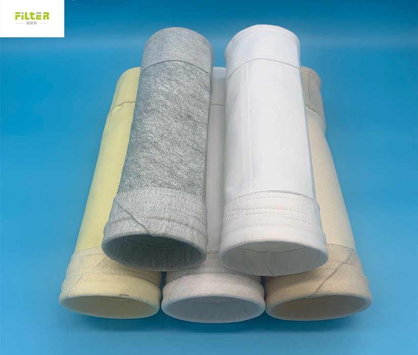 Quality Polyester Anti Static Filter Bag 500gsm With SS Snapband Normal Temperature for sale