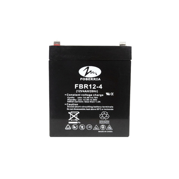 Quality AGM 4ah 12 Volt Sealed Lead Acid Battery Backup Power 1.36kg for sale