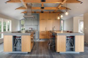 Quality Modern melamine kitchen cabinet chipboard kitchen set for sale