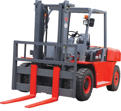 Quality 2200r/Min 10t Logistics Machinery 4 Wheel Electric Forklift for sale