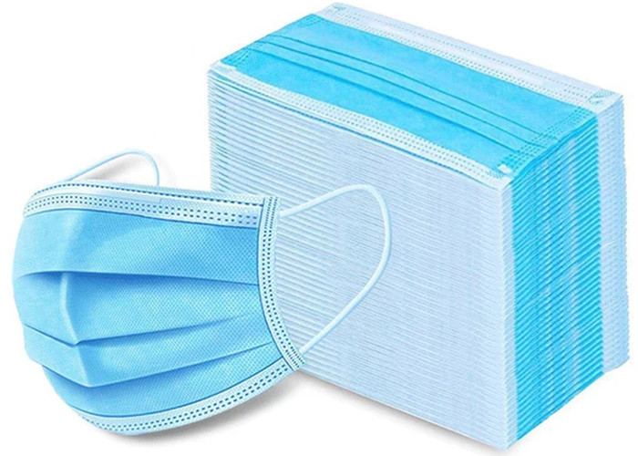 Quality Easy Carrying Disposable Medical Mask , Disposable Non Woven Face Mask for sale