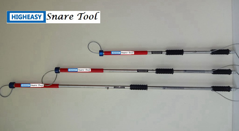 Quality single release snare tool heavy duty snare tool stainless steel handle 24" 36" 48" 60" Stiffy Snare tool for sale