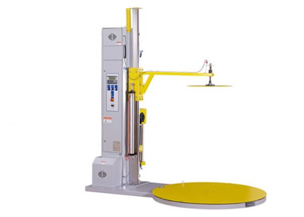 Buy Screen Control Auto Pallet Wrapper , Robot Pallet Wrapper 0.18kw Turntable Motor at wholesale prices