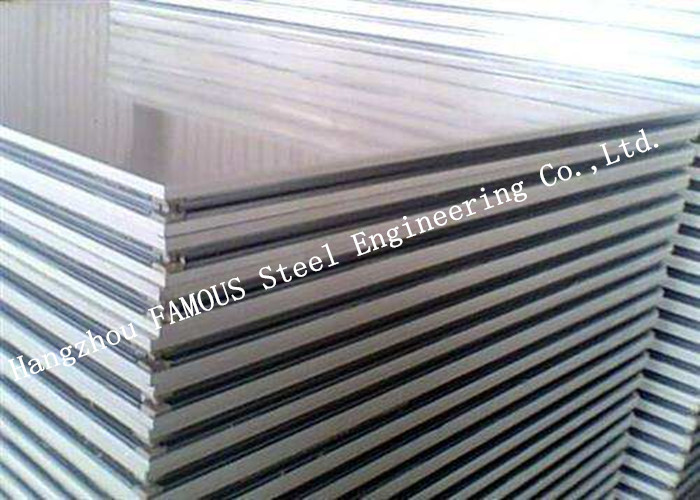 Quality PIR 1150mm Sandwich Panel Fire Rating , 50mm Heat Resistant Wall Panel for sale