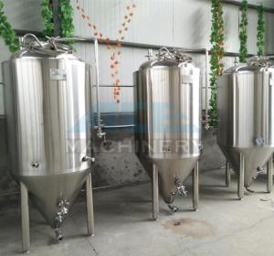 Quality 1000L Red Copper Shell Inner Stainless Steel Three Vessels Brewhouse with PU Instualtion for sale