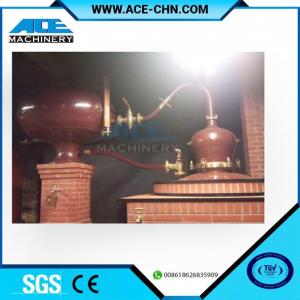 Quality Vodka Distillery Equipment For Sale & Red Copper Small Size Whiskey Distilling Equipment for sale