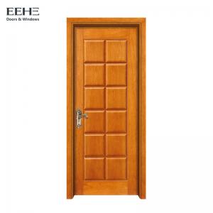 Quality Yellow External Hollow Core Timber Door With 12 Panels Logo Customized for sale