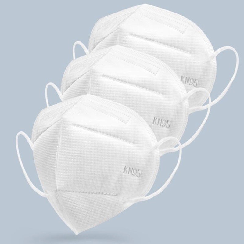 4 Ply KN95 Medical Mask Non Woven Melt Blown Fabric KN95 Respirator Face Mask