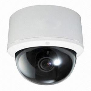 Quality Fixed dome camera, equipped with a 1.3MP sensor enabling viewing resolution of 1280 x 1024 at 15fps for sale