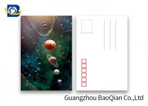 Quality Amizing Design Star 3D Lenticular Postcards With Two Side CMYK UV Offset Printing for sale