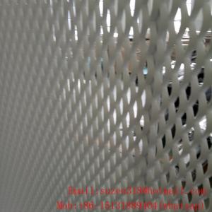 Quality oem aluminum decorative expandable sheet metal architectural mesh for sale