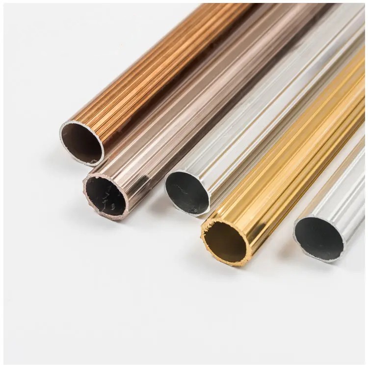Quality Custom Round Aluminium Tube Pipe Anodized T8 7000 Series for sale