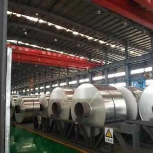 Quality Industrial Aluminum Foil Jumbo Roll , Industrial Aluminium Foil Evaporator Heater CAC Oil Cooler for sale