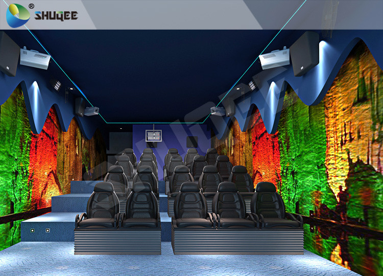Quality Indoor Entertainment 9D XD 5D Movie Theater With Emergency Stop Buttons for sale