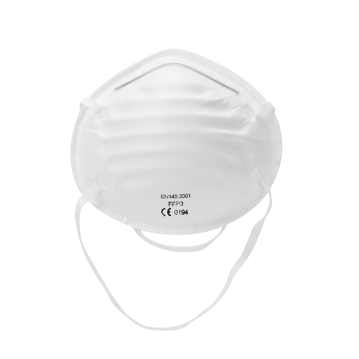 Quality High Softness Cupped Face Mask Anti Dust For Mining / Textile White Color for sale
