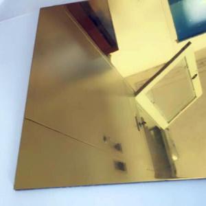 Quality Thickness 0.3mm Aluminium Mirror Sheet 87% Reflective Data For Lighting Industry for sale