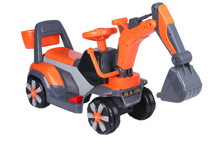 Quality Professional Childrens Electric Ride On Cars / Sit On Excavator Toy EN71 Approved for sale
