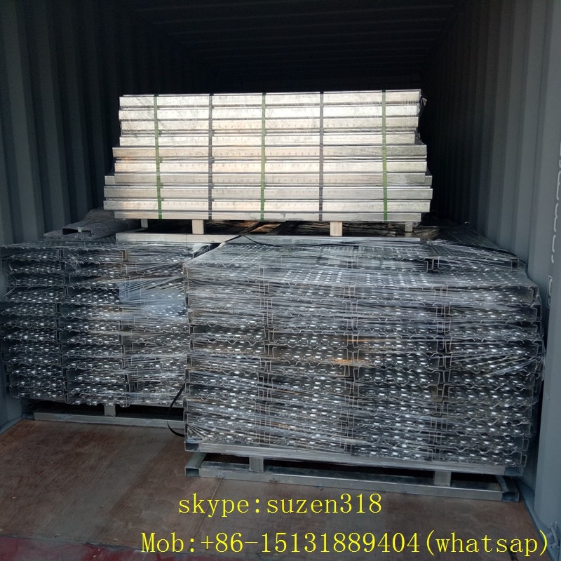 Quality metal steel grating / metal anti skid stair step for scaffolding for sale