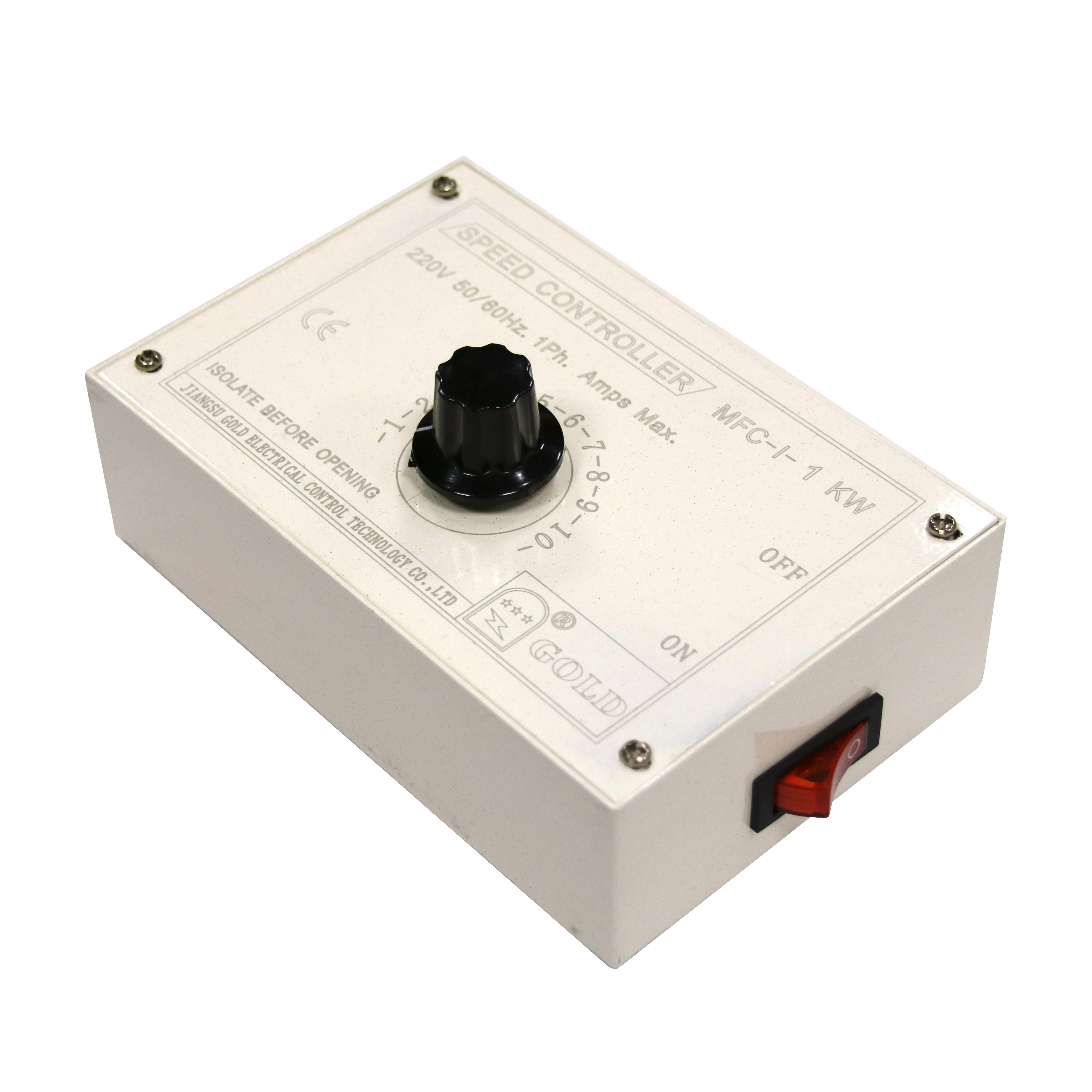 Quality CUL RoHS 16A Variable Fan Speed Controller for sale