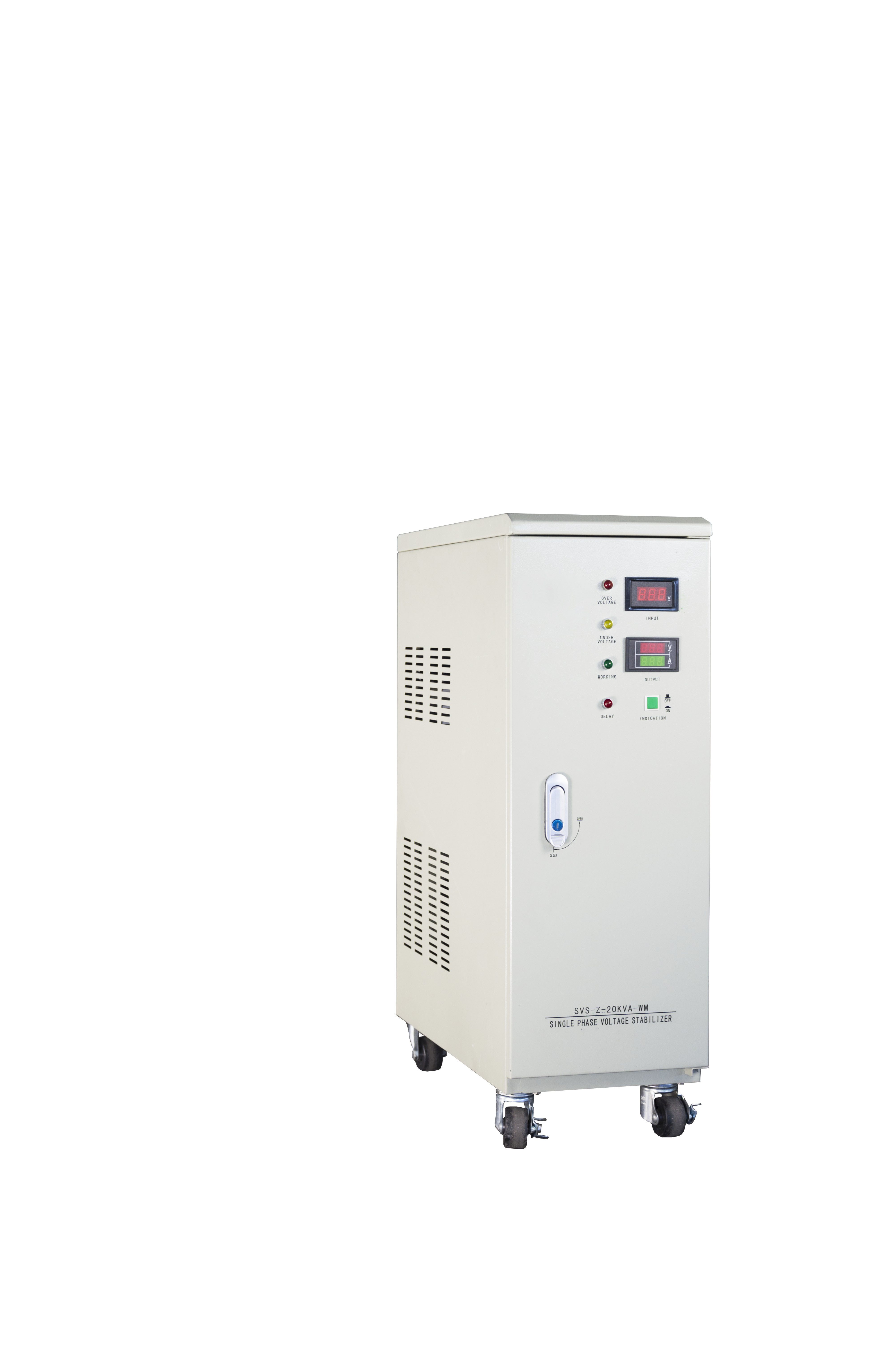 Quality Single Phase Servo Motor Voltage Stabilizer 20KVA 220V With CE Certificates for sale