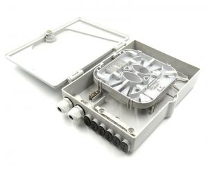 Quality Frog Wall Mount Termination Box , 12 Fiber Ftth Termination Box For Networking Devices for sale