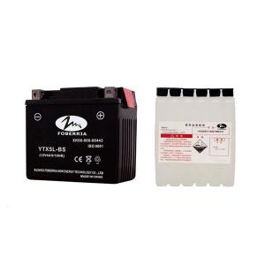 Quality YTX5L-BS high performance motorcycle battery Motorcycle Lead acid Battery for sale