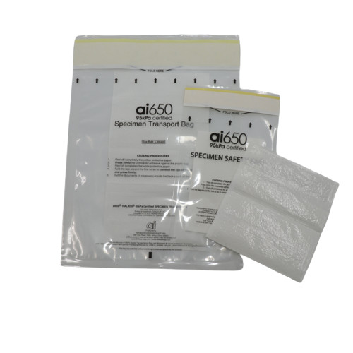 Quality Temperature Range -80°F To +180°F 95kPa Specimen Transport Bag 18 X 24 Inches for sale