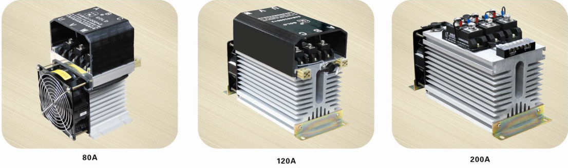 Heatsink 195mm SSR Solid State Time Delay Relay Internal Thermal Protection