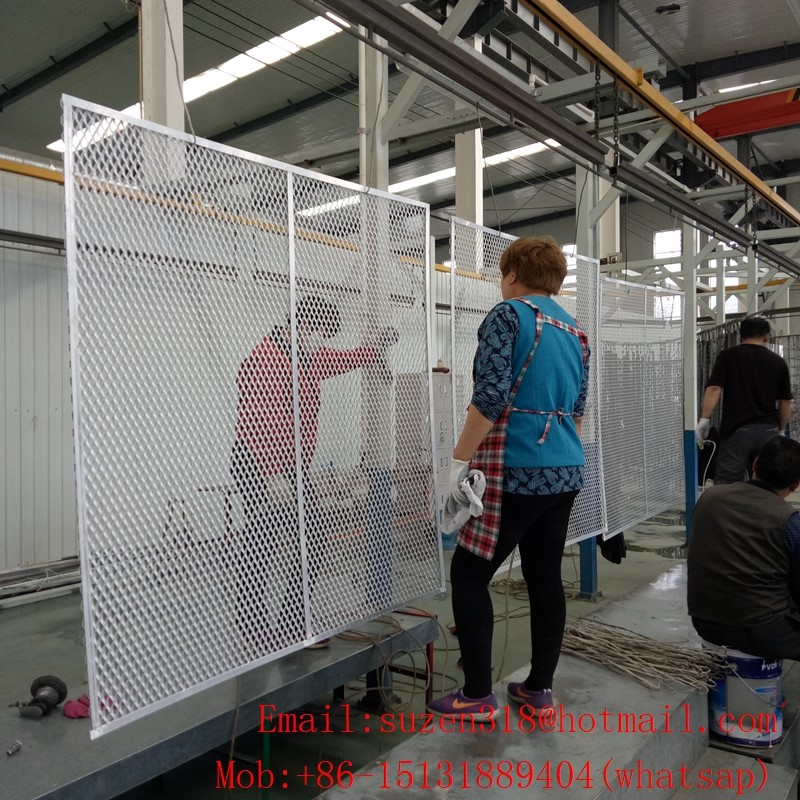 Quality aluminum expanded metal mesh for window screen partition decoration for sale