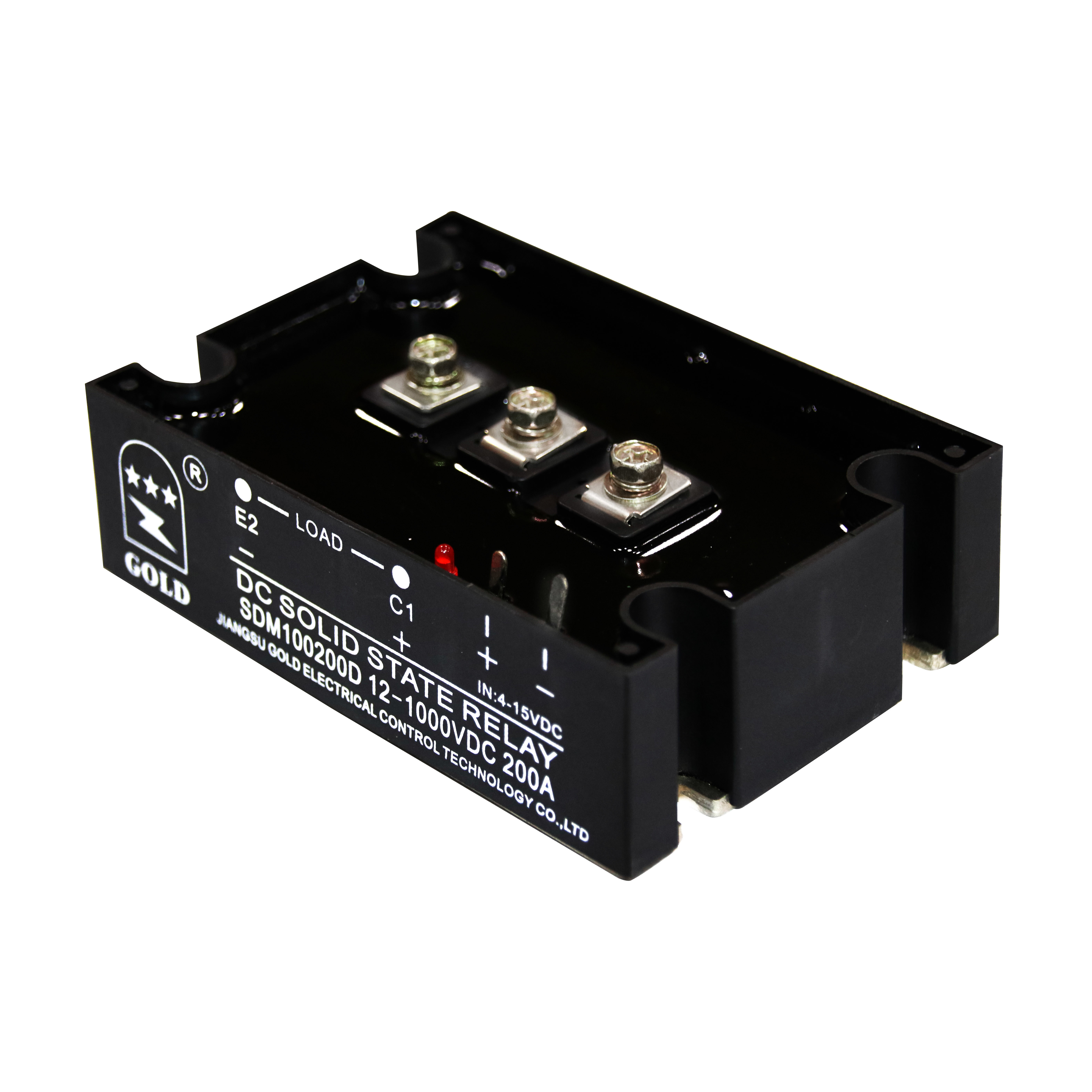 Quality NO Indicator High Power Electronic 5A 15-28VDC SSR Relay for sale