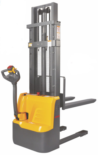 Quality Warehouse Electric Pallet Jack Stacker , 1 Ton Pallet Stacker Forklift 3M Lift Height for sale