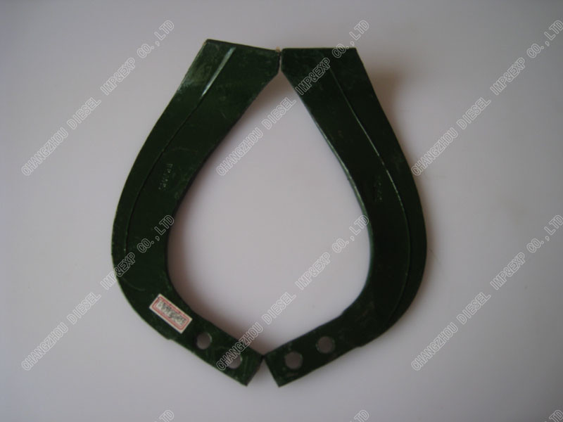 Quality Single And Double Hole Rotary Tiller Blades Df Sf Dry And Wet Blades Oem Accepted for sale