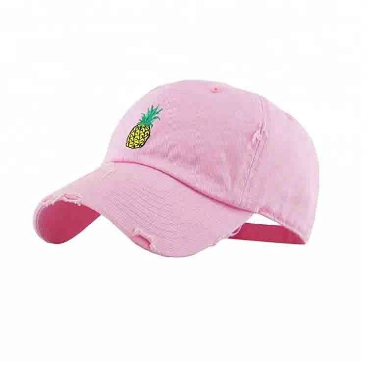 Quality Logo Printing Plain Baseball Golf Cap , Adjustable College Baseball Caps for sale