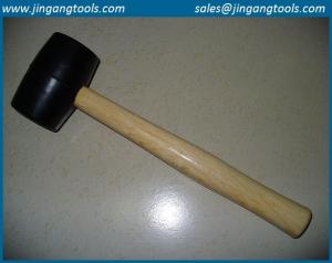Quality Wooden Handle Rubber Mallet Hammer for sale