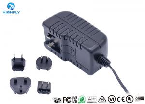 Quality 18V 1A Interchangeable Plug Power Adapter Power Supply With UL CE GS Certifications for sale