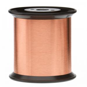 Quality Solderable Enamelled 44 Gauge Copper Metal Wire PEW/N Class 130 Nylon/Polyester for sale