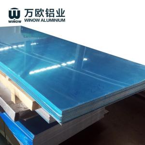 Quality Metal Alloy Flat Aluminum Plate 600 - 2280mm Width High Strength For Construction for sale