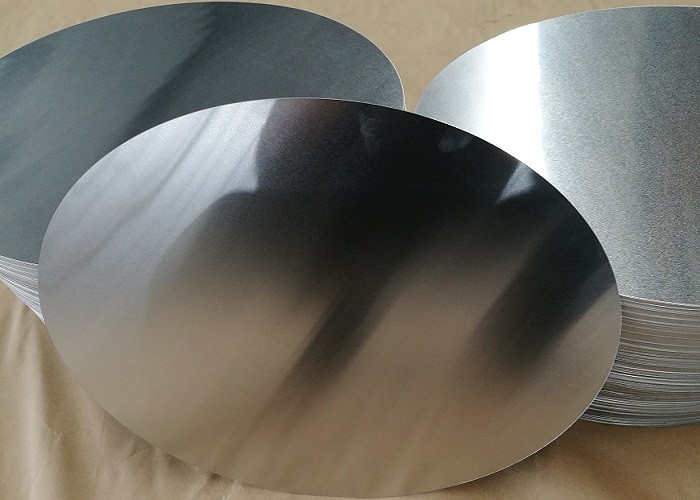 Quality 0.5mm Alloy 1050 3003 Aluminum Round Plate H14 Temper For Non Slip Cookware for sale