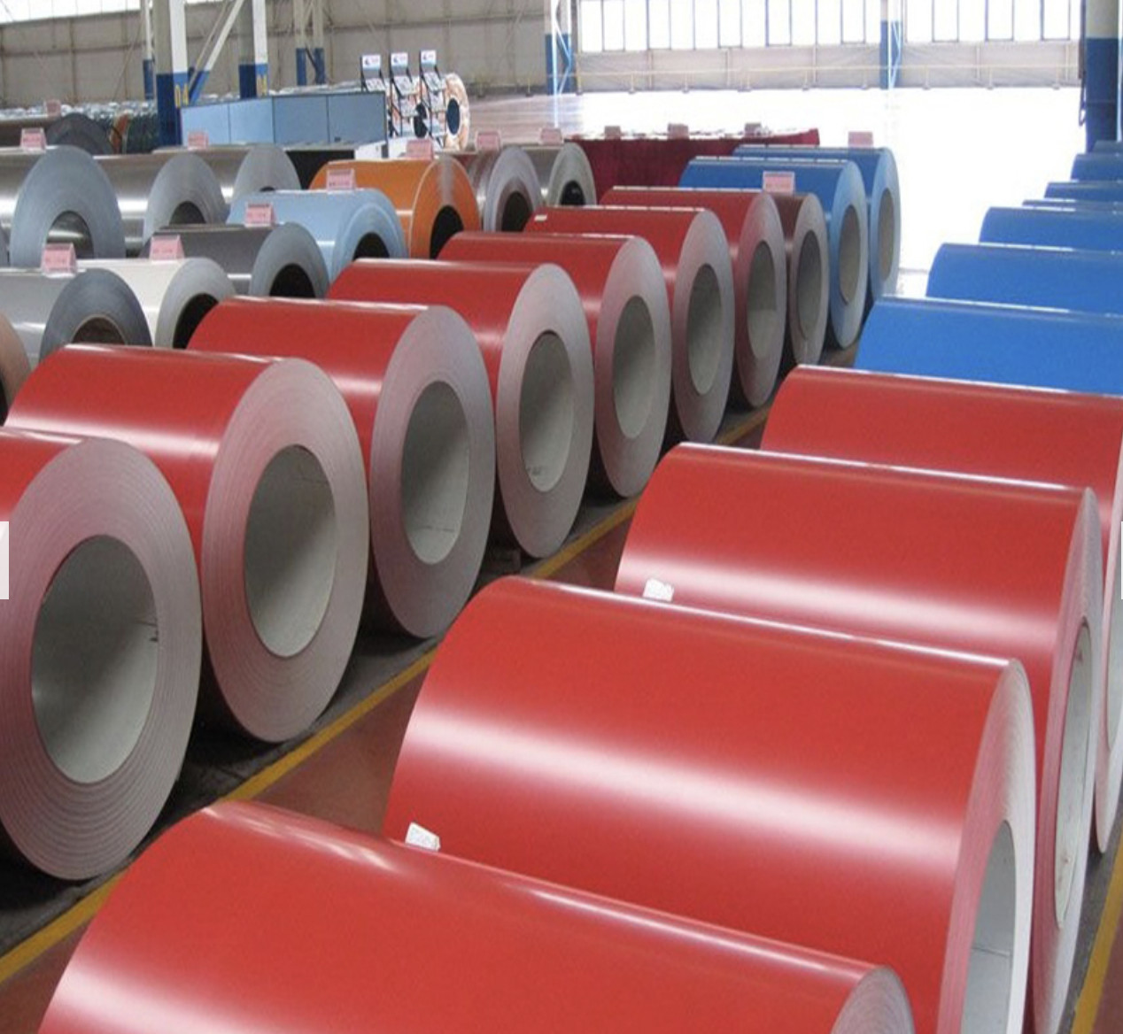 Quality Alloy 1060 1100 Color Coated Steel Coil 2mm Thick Aluminum Roofing Coil for sale
