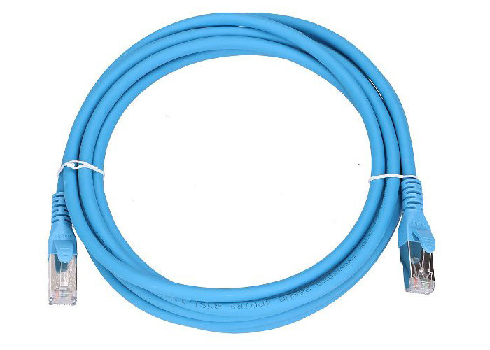Quality Shield S / FTP Cat6a Shielded Bulk Cable , High Speed Lan Cable Patch Cords 10 GBase - T 500MHz Leads for sale