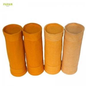 Quality Singeing Calendering PPS PTFE Filter Bag For Power Plant Dust Collector for sale