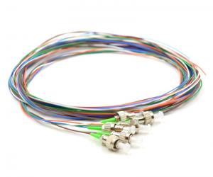 Quality Indoor Terminated Fiber Optic Pigtail FC APC Low Insertion Loss Custom Length for sale