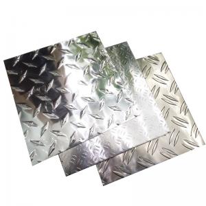 Quality 3003 H24 Aluminium Diamond Plate Aluminum Checker Plate 4ft * 8ft High Performance for sale