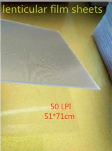 Quality China professional 3D Lenticular sheet 0.18mm for UV offset printing with 3d /flip for christmas supply in New York for sale
