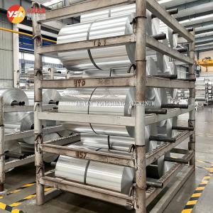 Quality 8011 Food Packing Aluminium Foil Roll 1500mm Width ASTM B209 for sale