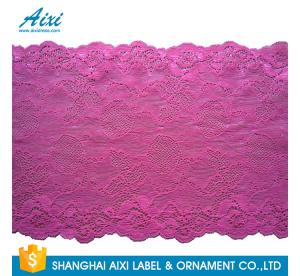 Quality Nylon Stretch Lace Embroidery Lingerie Lace Fabric For Underwear Dress Garments for sale
