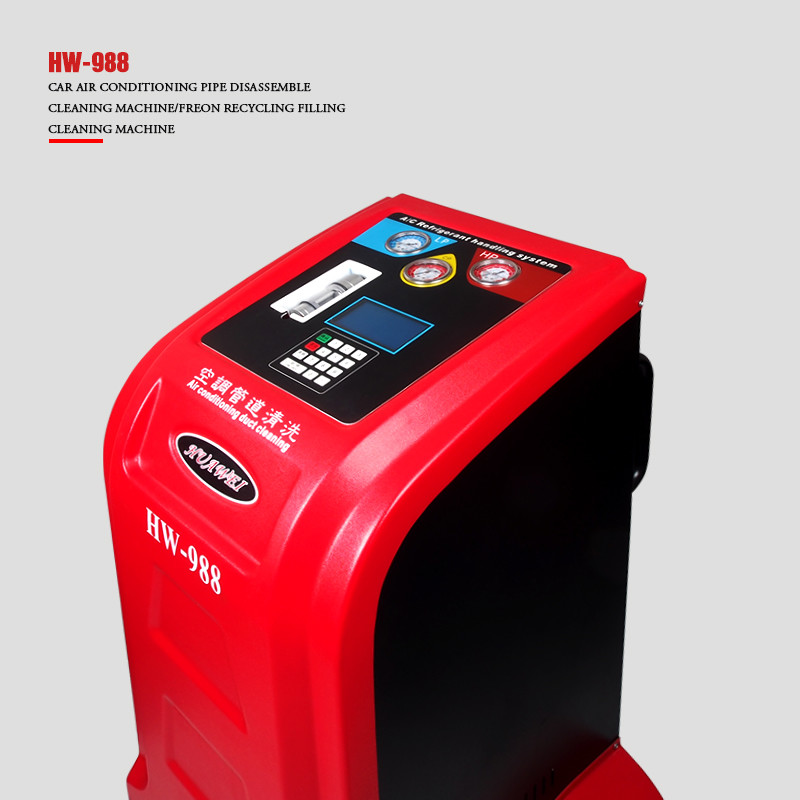 Quality Pipe Cleaning 1HP R134a Refrigerant Recovery Machine With Condenser for sale