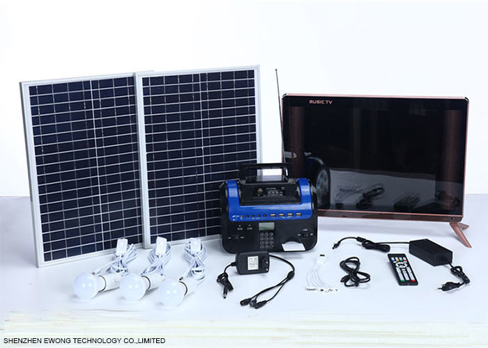 High End Residential Solar Power Systems Build In Rechargeable Battery