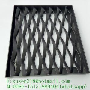Quality factory price powder coated expanded aluminium wall cladding mesh for sale