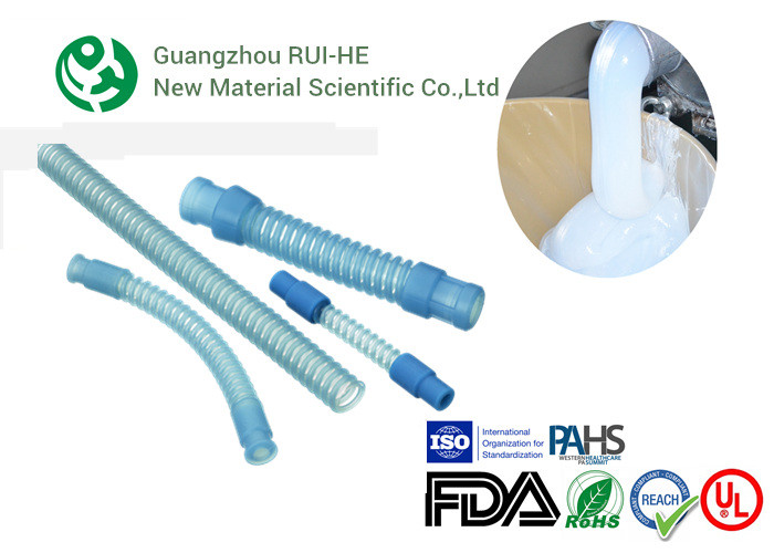 Quality Tube Connector Medical Grade Platinum Cured Silicone Rapid Vulcanization for sale
